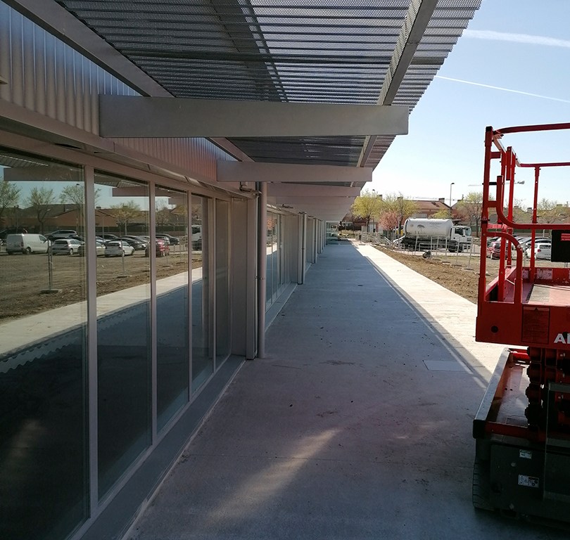 Gimnasios Villalbilla obra